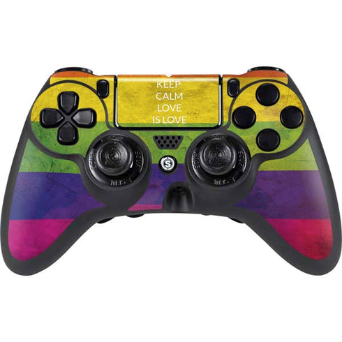 Keep Calm Love Is Love PlayStation PS4 Skins